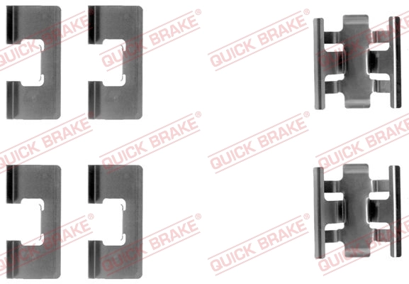 Accessory Kit, disc brake pad